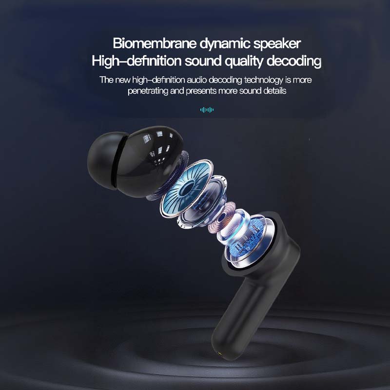 2025 Casque Bluetooth de haute qualité le plus vendu avec commande tactile claire