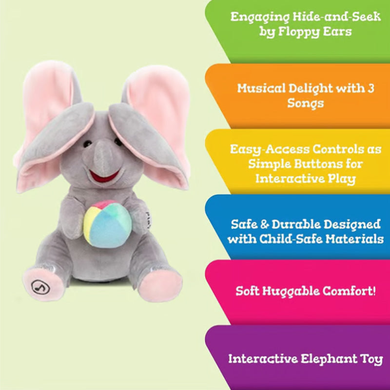 Jouet Doudou lphant Cache-Cache