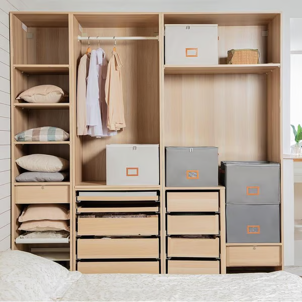 Fabric shoe organizer, storage box Last 5 hours: Big sale