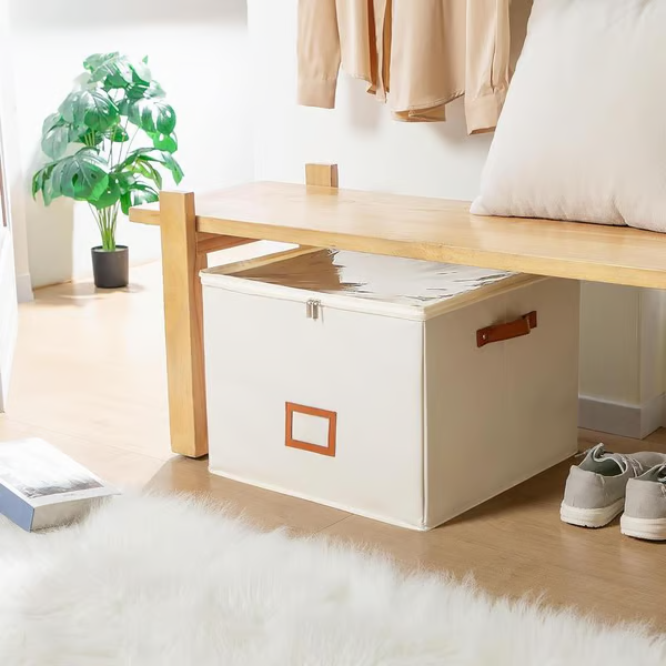 Fabric shoe organizer, storage box Last 5 hours: Big sale