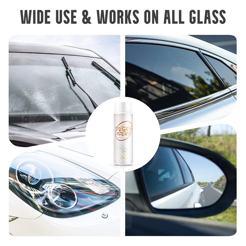 Car Windshield Cleaner - Removes Grease and Fog in 1 Swipe