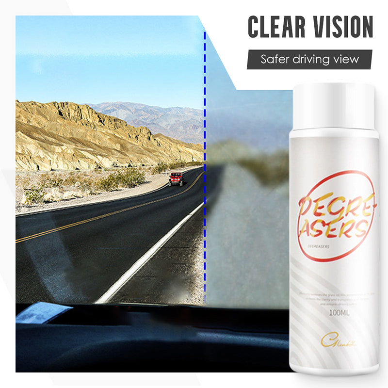 Car Windshield Cleaner - Removes Grease and Fog in 1 Swipe