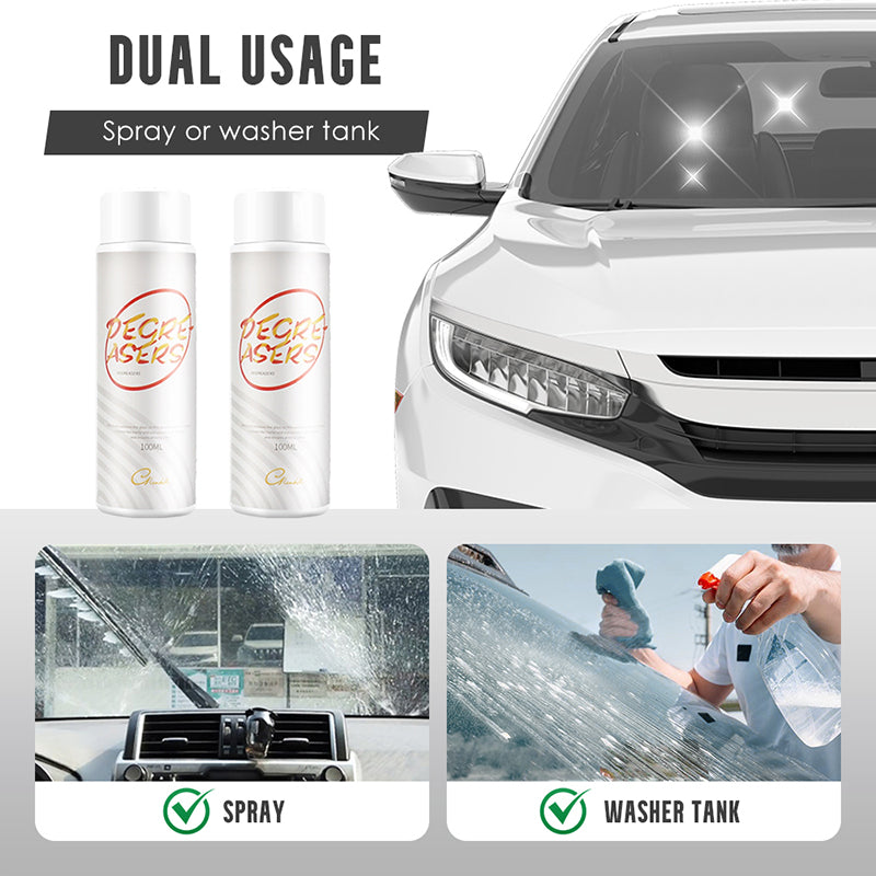 Car Windshield Cleaner - Removes Grease and Fog in 1 Swipe