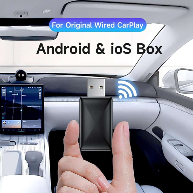 Wireless CarPlay Dongle with USB Port
