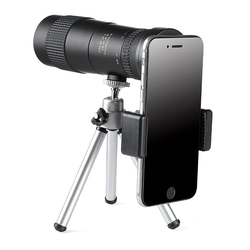 Télescope monoculaire super téléobjectif 4K 8-40x40 mmTechnologie de pointe