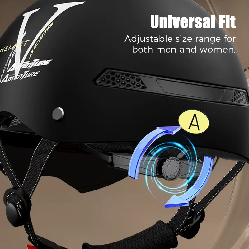 Casque de moto léger, respirant et résistant aux chocs