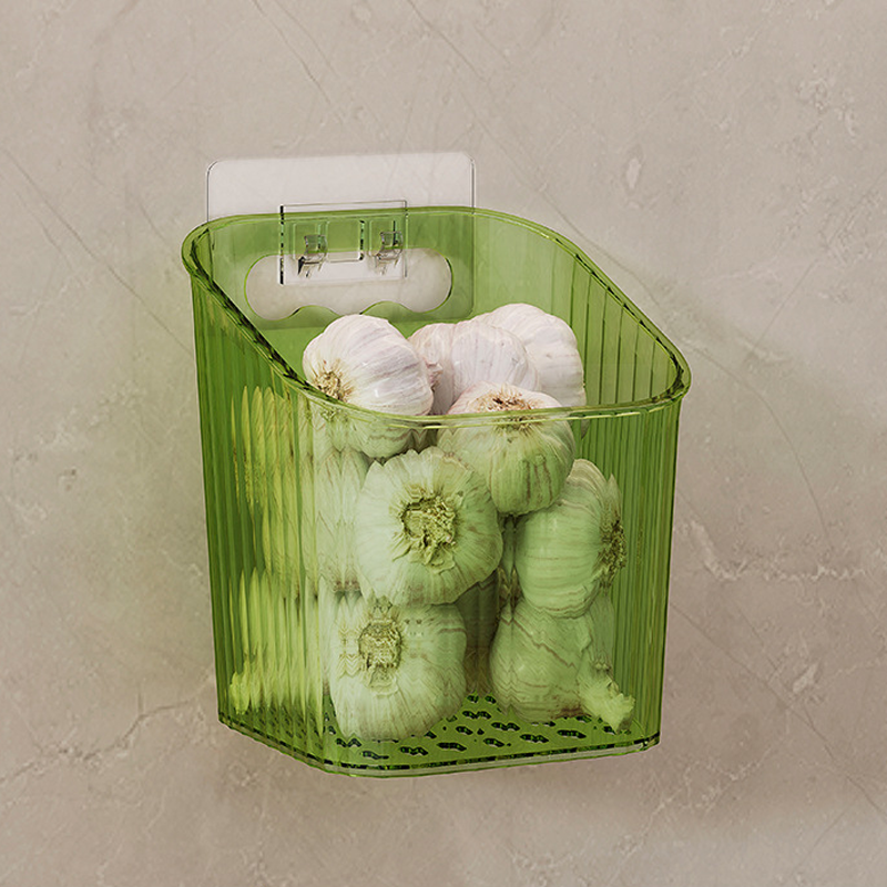 Organisateur de rangement transparent mural