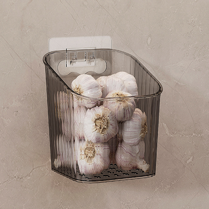 Organisateur de rangement transparent mural