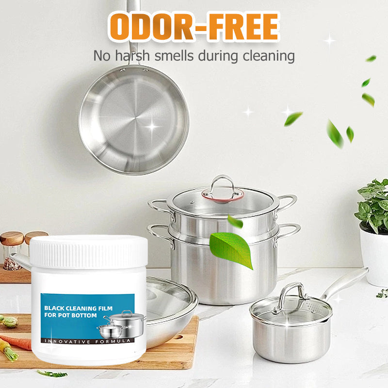 Pâte Dissolvante Résidus Brûlés - Nettoyage Profond pour Casseroles/Plats sans Rayurer, Élimine Graisse et Carbonisation en 5 Min