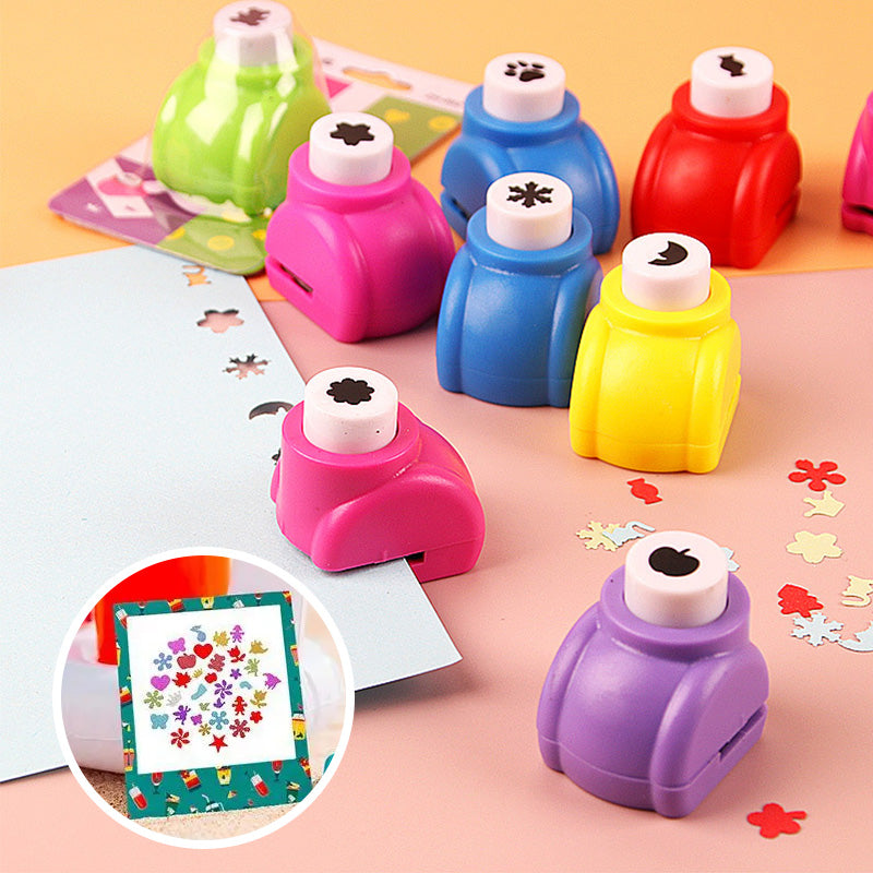 DE RÉDUCTION Perforatrice DIY Loisirs Créatifs Enfant - Crée des Formes Mignonnes (Cœurs/Étoiles/Flocons) pour Scrapbooking et Cartes