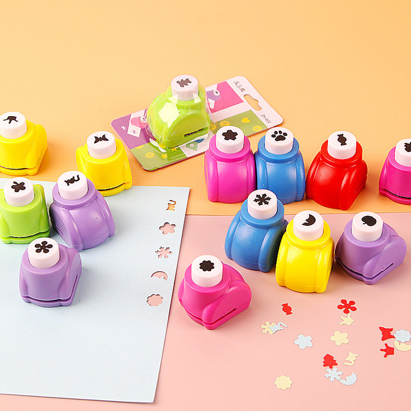 DE RÉDUCTION Perforatrice DIY Loisirs Créatifs Enfant - Crée des Formes Mignonnes (Cœurs/Étoiles/Flocons) pour Scrapbooking et Cartes
