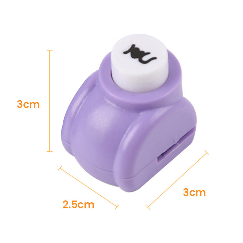 DE RÉDUCTION Perforatrice DIY Loisirs Créatifs Enfant - Crée des Formes Mignonnes (Cœurs/Étoiles/Flocons) pour Scrapbooking et Cartes