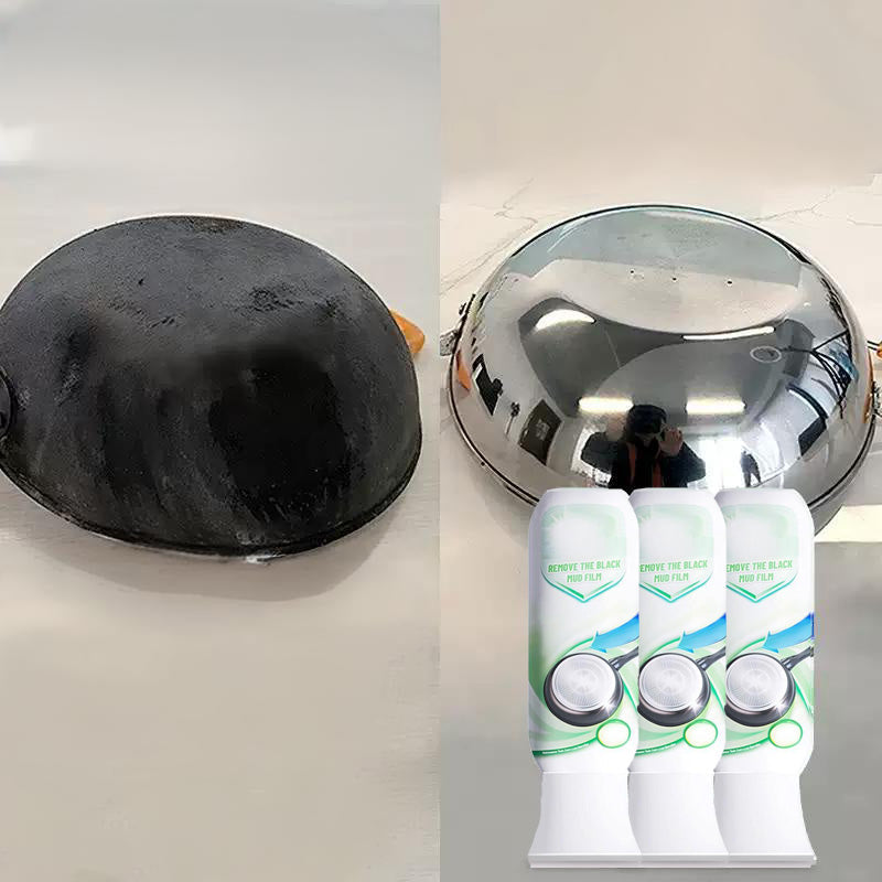 Nettoyant pour résidus carbonisés et dépôts de boue - Dissout la graisse carbonisée tenace en 5 minutes, non toxique et sans frottage.