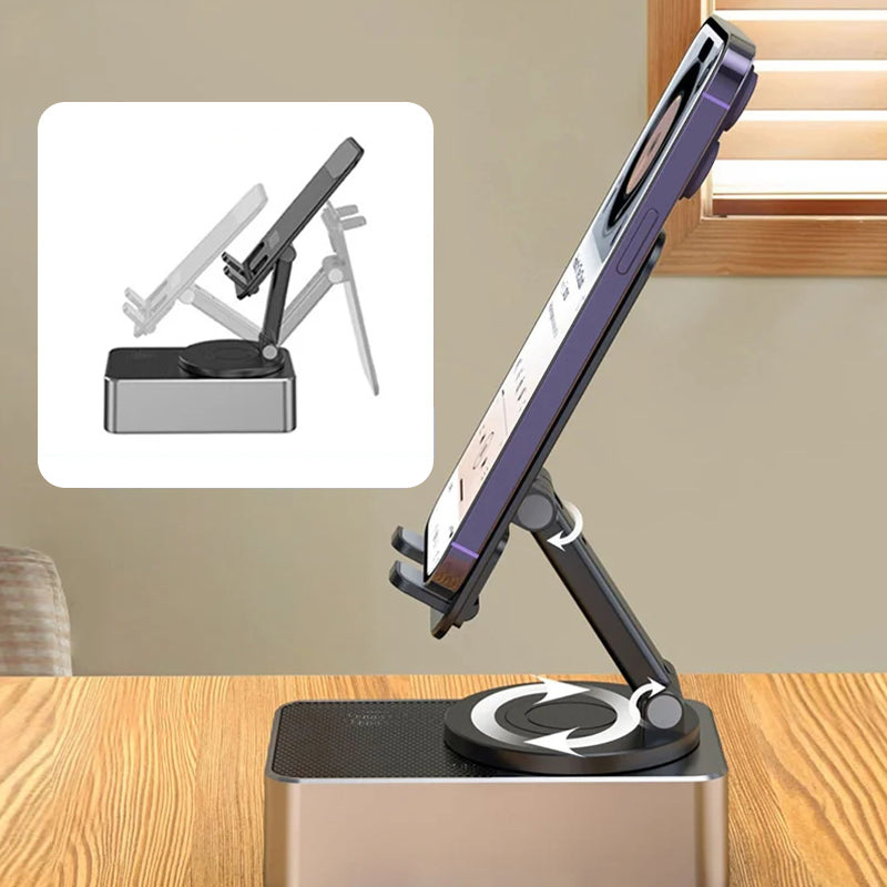 Mobile phone holder with Bluetooth audio transmission