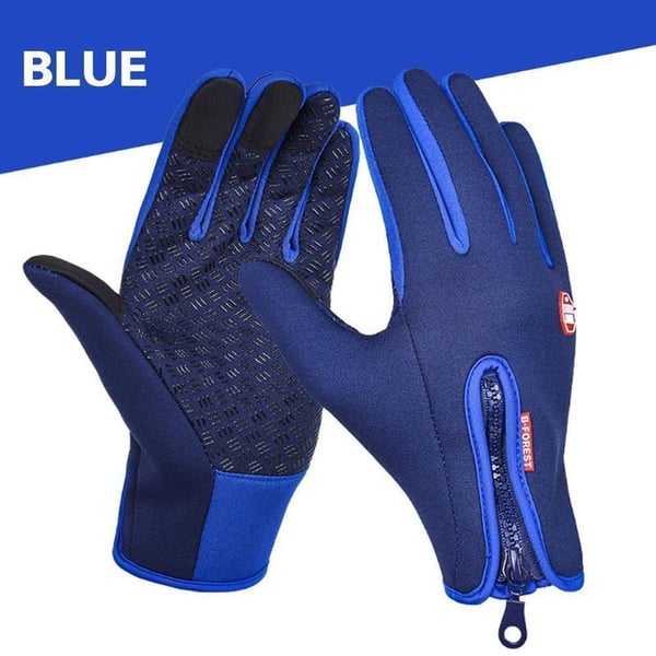 Tactile Screen Compatible Thermal Warm Gloves for Cycling, Running, and Driving