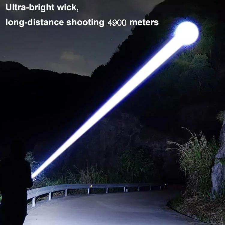 Lampe de poche LED zoom puissante - Haute intensité