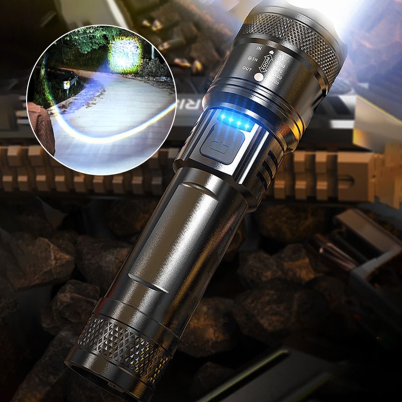 Lampe de poche LED zoom puissante - Haute intensité