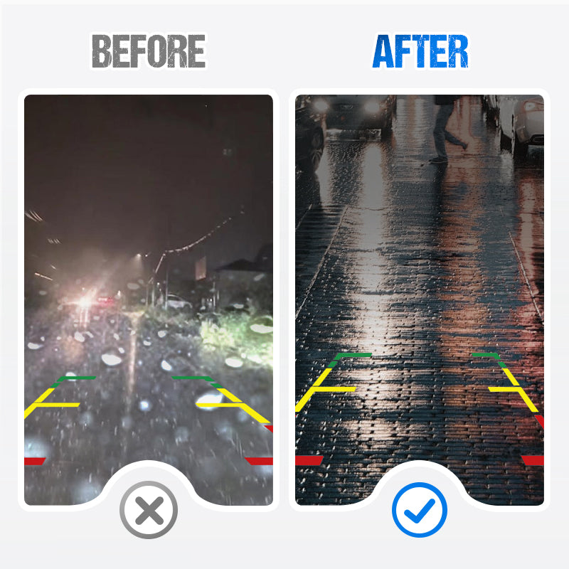 Protection contre la pluie pour caméra de recul