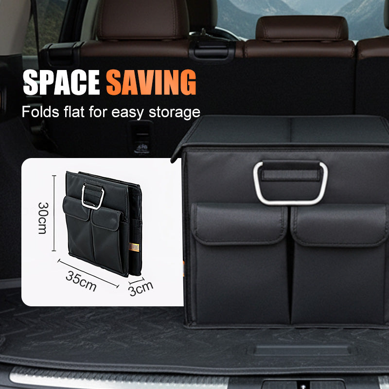 Boîte de rangement pliable pour coffre de voiture