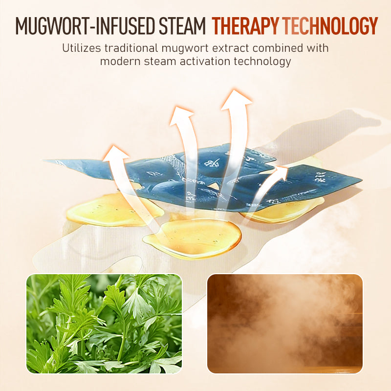 Moxa steam heat patch