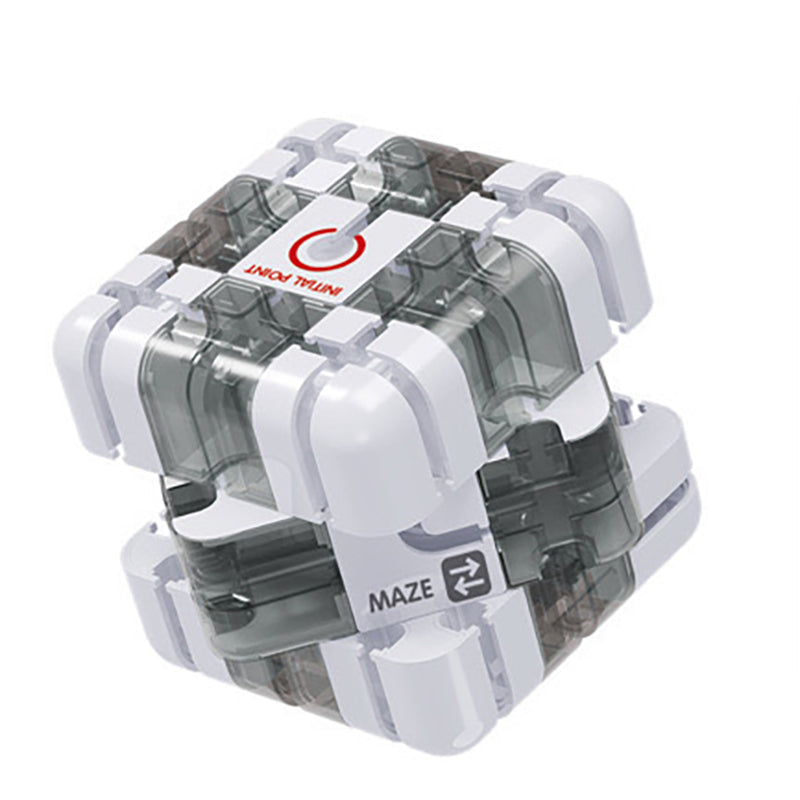 Casse-tête cube roulant avec labyrinthe 3D amusant