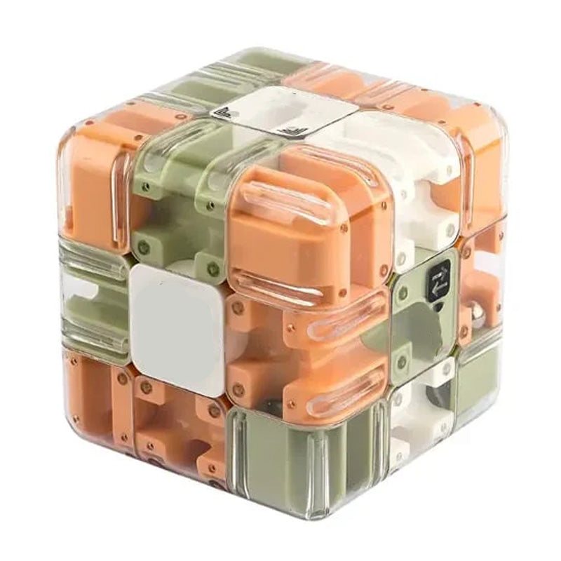 Casse-tête cube roulant avec labyrinthe 3D amusant