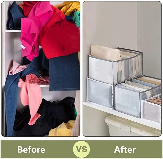 Organisateur de rangement pour vêtements de placard DE RDUCTION