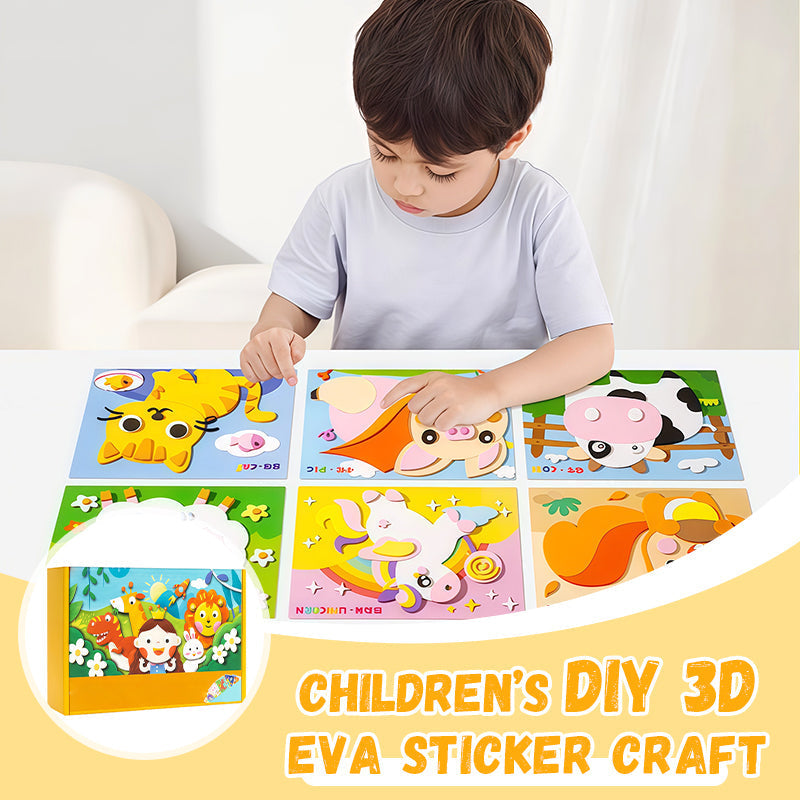 Children's Craft: 3D EVA Stickers