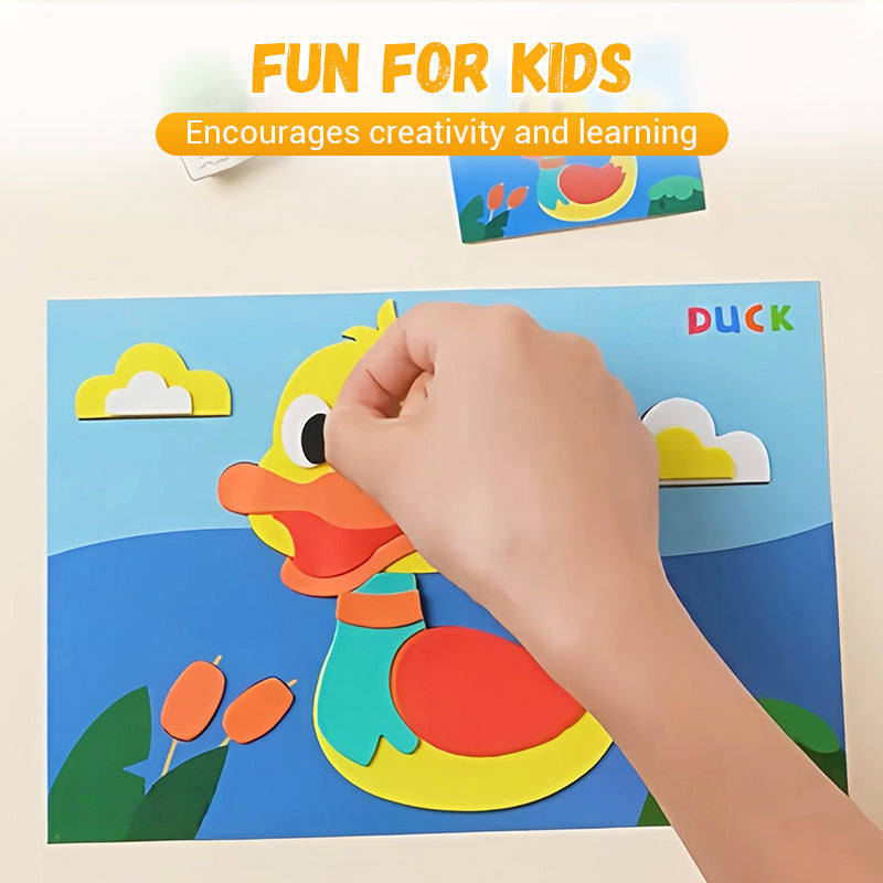 Children's Craft: 3D EVA Stickers