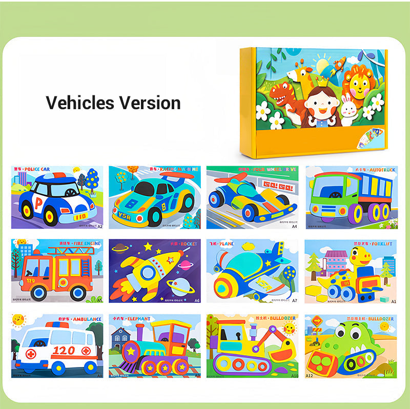 Children's Craft: 3D EVA Stickers