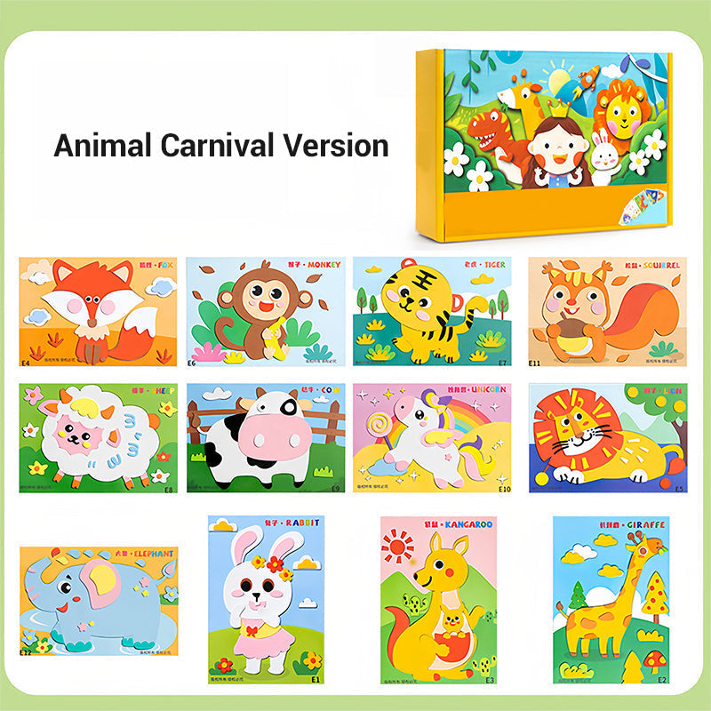 Children's Craft: 3D EVA Stickers