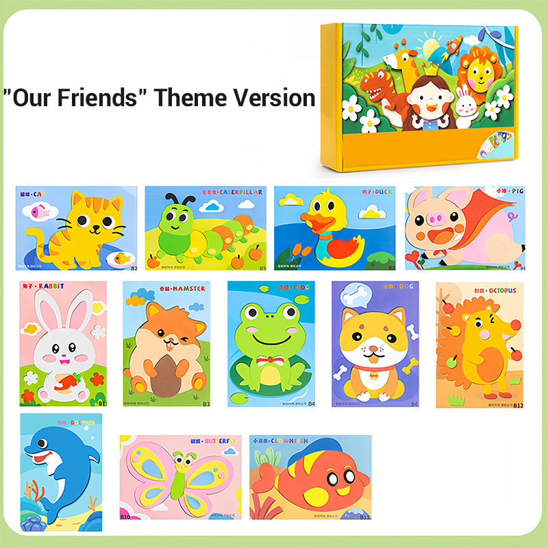 Children's Craft: 3D EVA Stickers