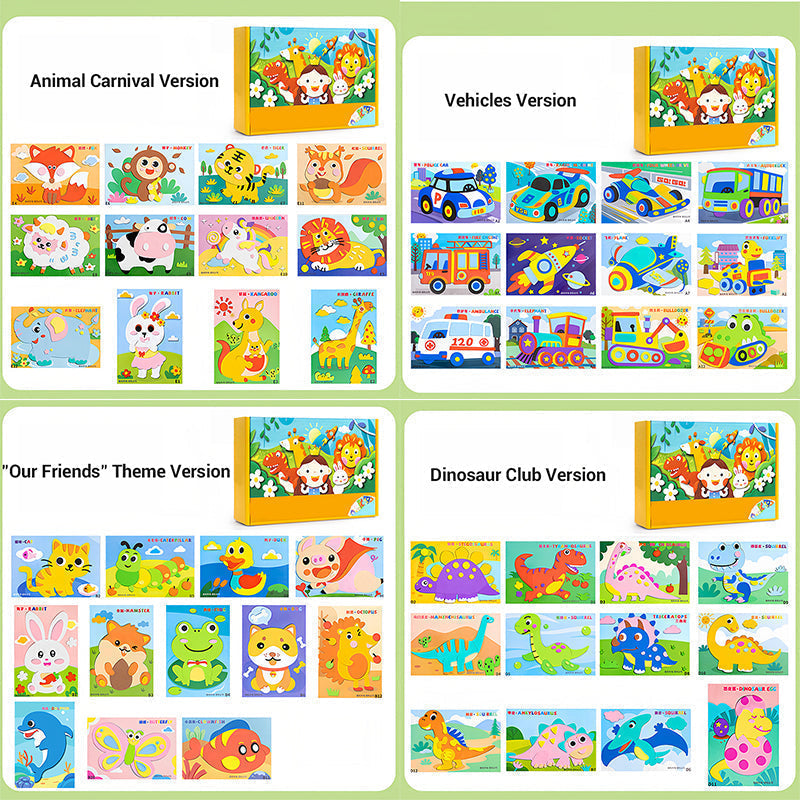 Children's Craft: 3D EVA Stickers
