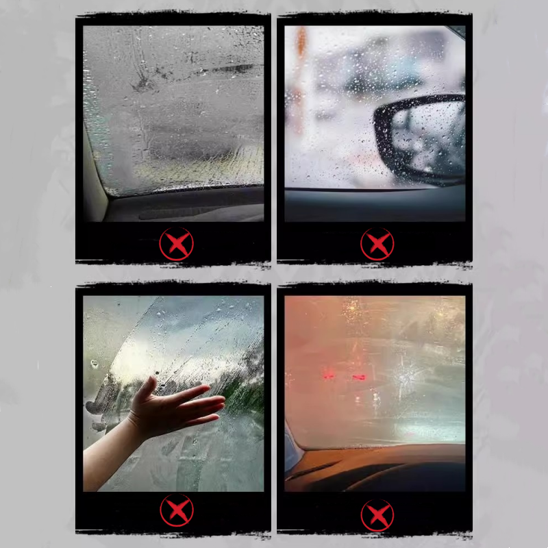 Anti-fog spray for interior windows, car and home