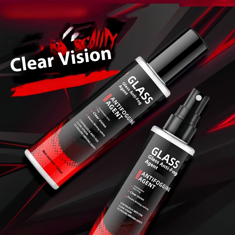 Anti-fog spray for interior windows, car and home