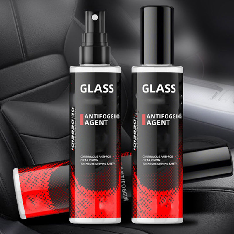 Anti-fog spray for interior windows, car and home