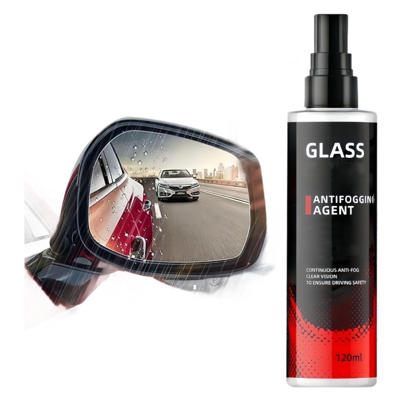 Anti-fog spray for interior windows, car and home