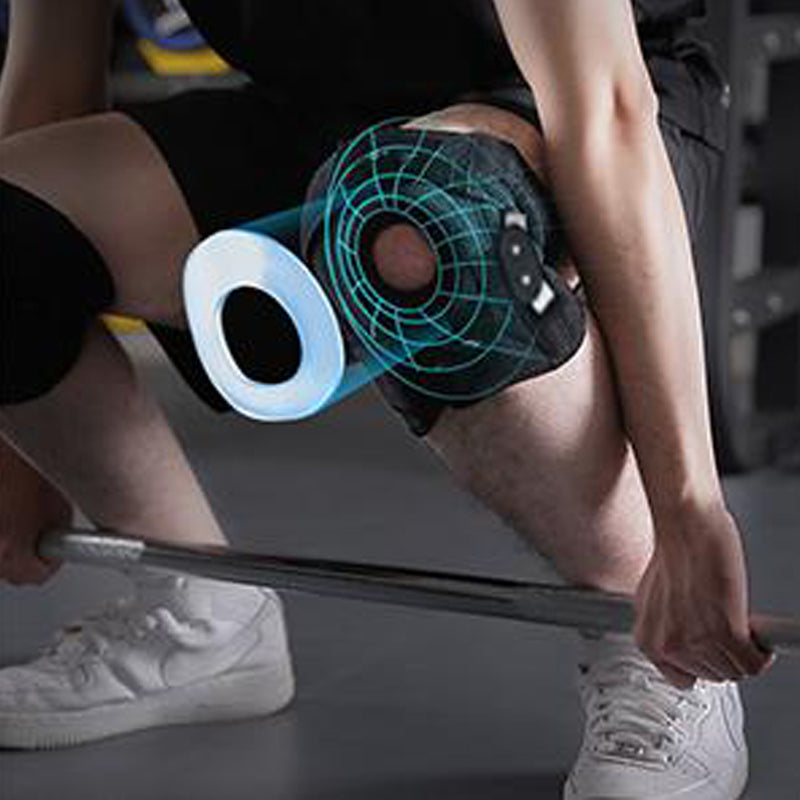 Genouillère Respirante Ajustable DE RDUCTION - Maintien Articulaire Léger pour Sport ou Usage Quotidien, Confort Optimal