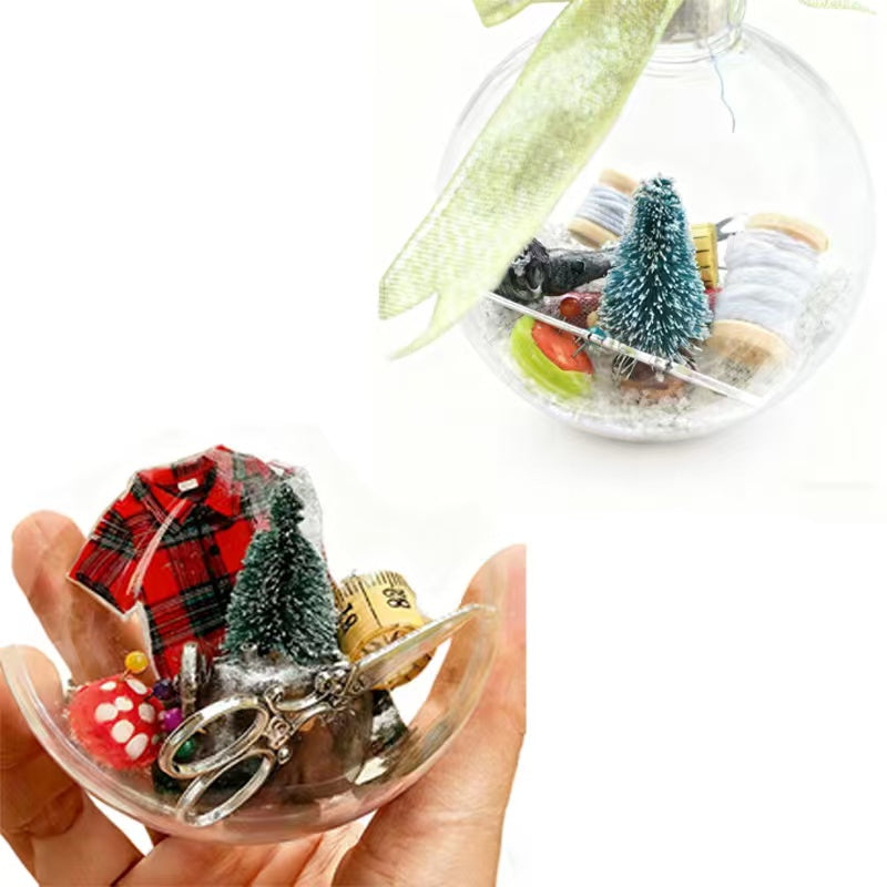 50 % DE RÉDUCTION Décoration de Noël à coudre : boule à neige