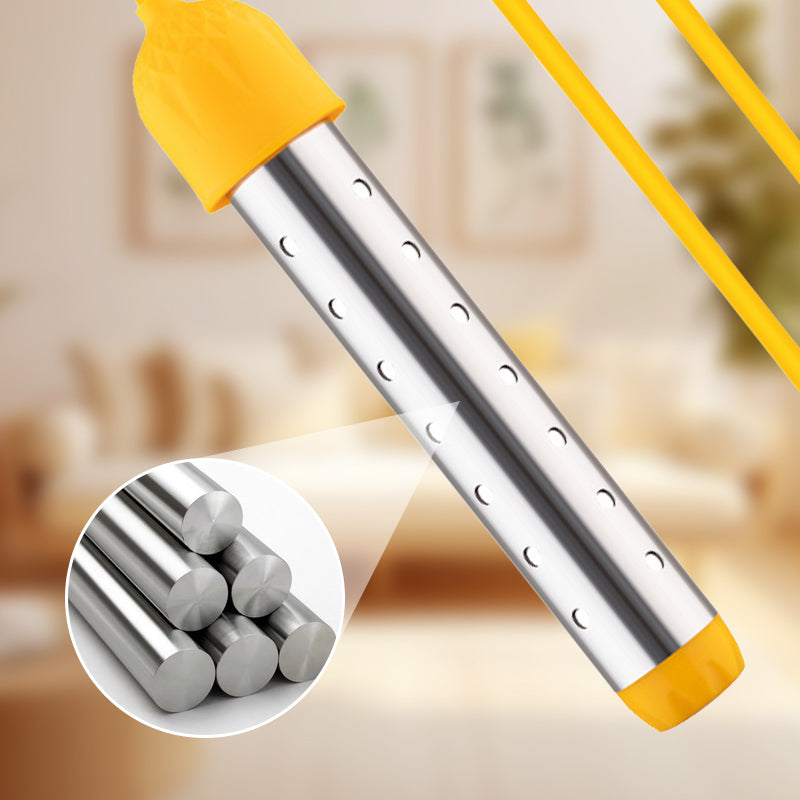Immersion heater in stainless steel, fast heating. Powerful heating device for immediate heat.