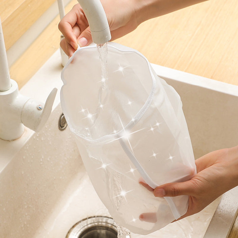 Sac filtrant professionnel pour lait de soja maison & préparations culinaires