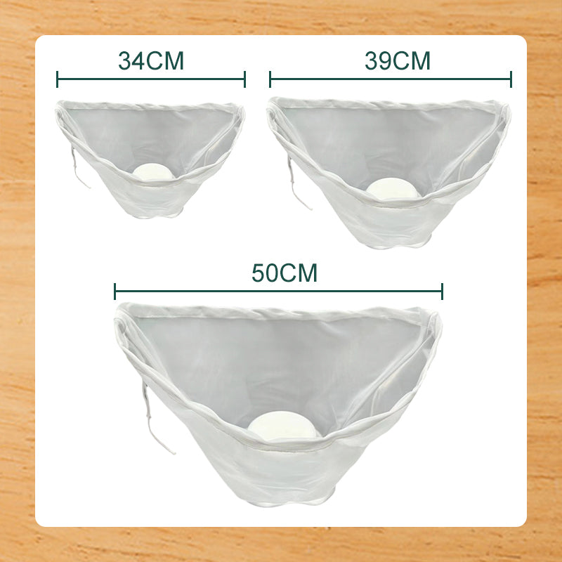Sac filtrant professionnel pour lait de soja maison & préparations culinaires