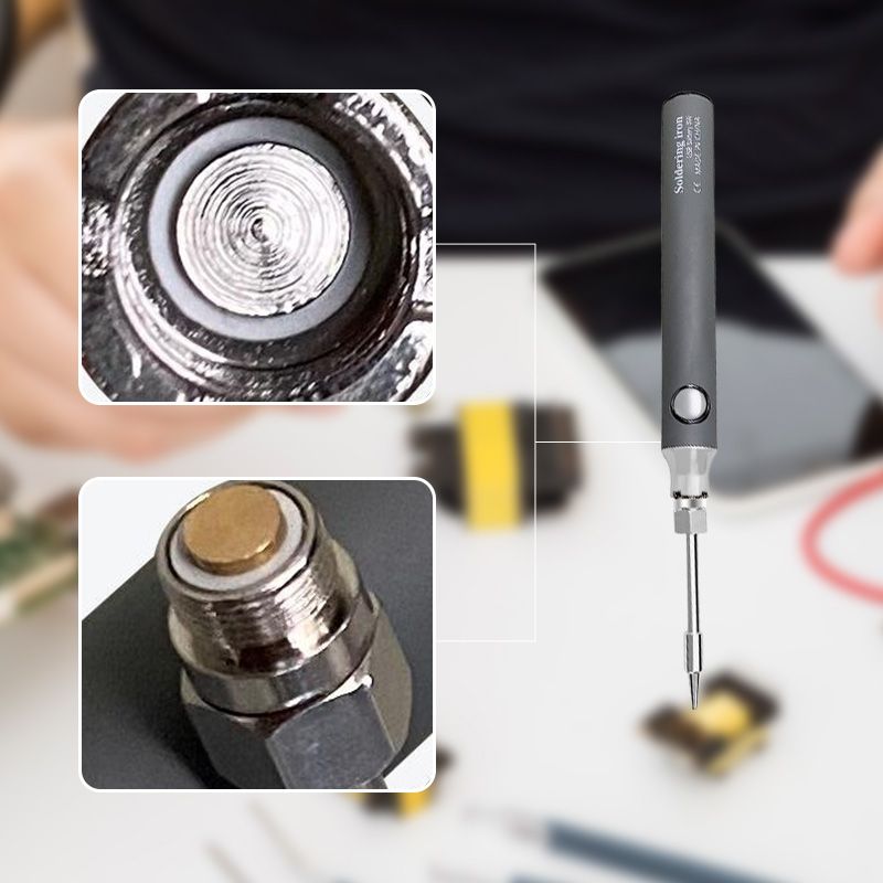 Multifunctional Cordless Portable Soldering Iron Kit