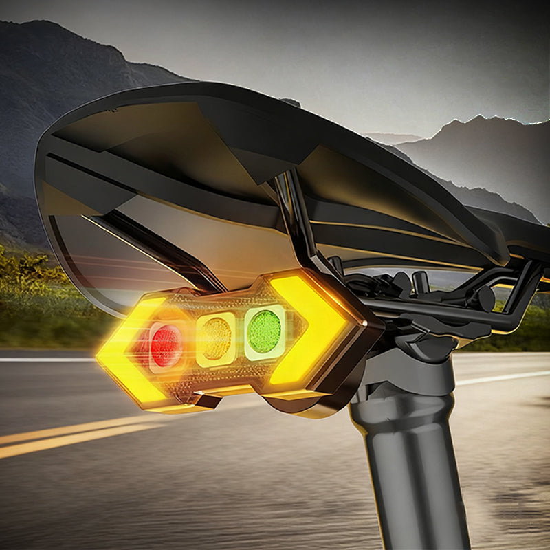 Kit de Feu Arrière Clignotant Sans Fil pour Vélo