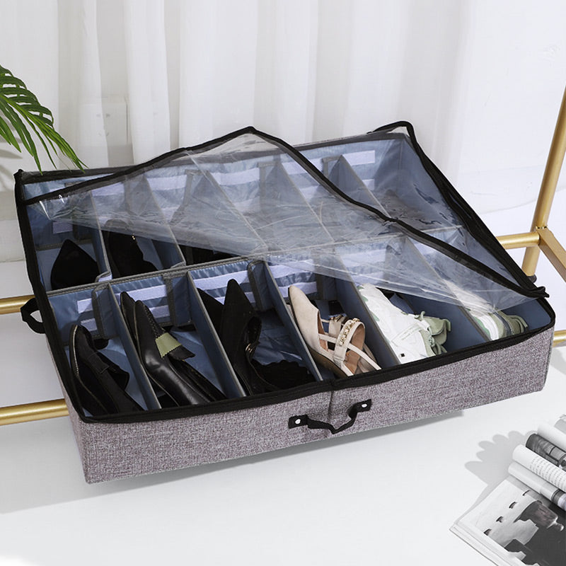 Adjustable Shoe Organizer with Dividers