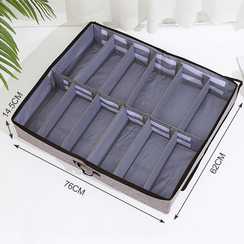 Adjustable Shoe Organizer with Dividers