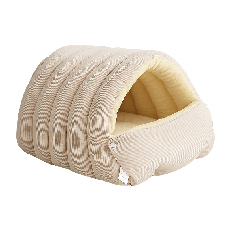 De réduction Chaleur, confort douillet, niche en peluche pour animaux domestiques