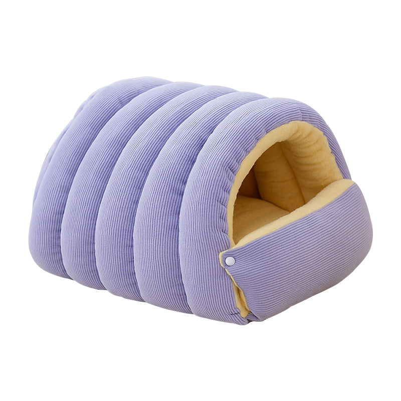 De réduction Chaleur, confort douillet, niche en peluche pour animaux domestiques