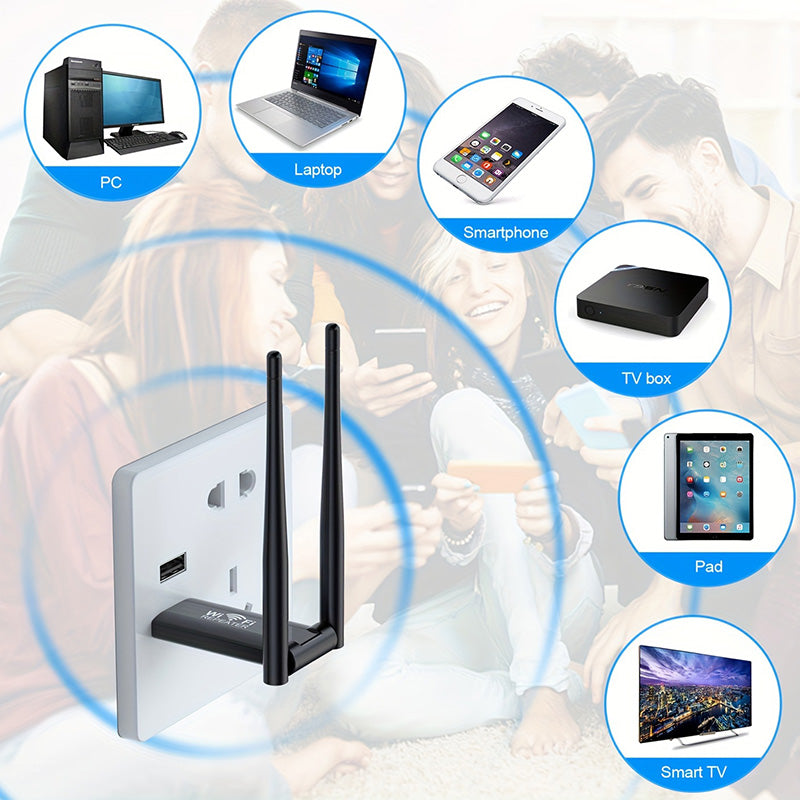 Amplificateur de signal Wi-Fi alimenté par USB