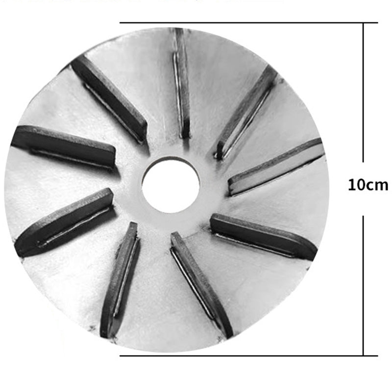 Pork dehairing disc for time-saving